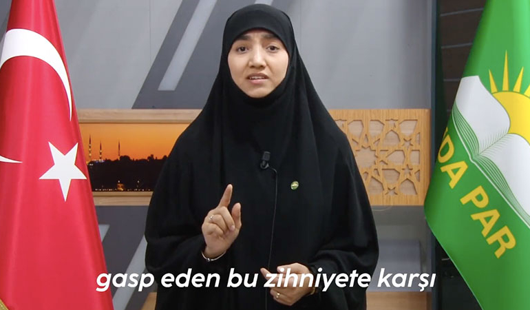 1997 doğumlu Hüda Par yöneticisi ‘CHP ve 28 Şubat zihniyetinin mağduruyum’ dedi