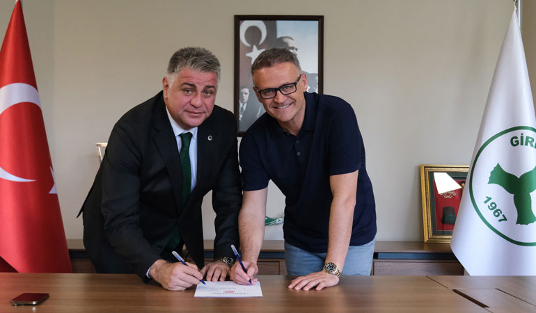 Giresunspor, yeni teknik patronunu seçti