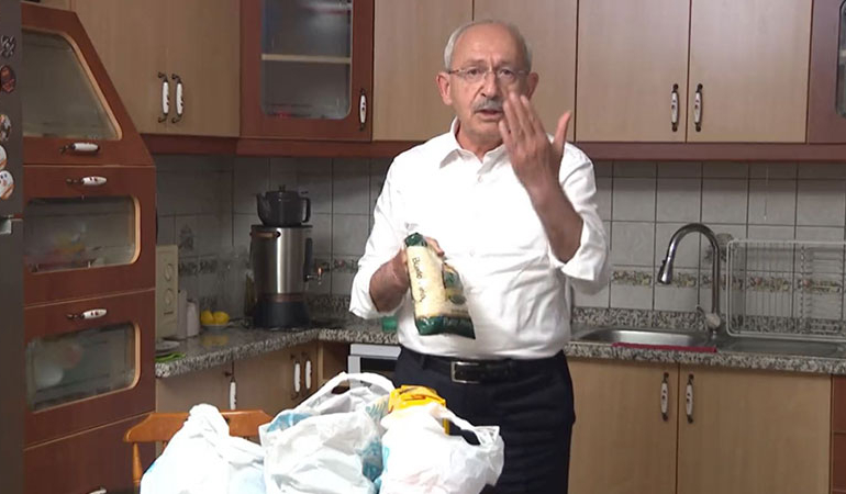 Kılıçdaroğlu’ndan erzak videosu: Biz gelmek zorundayız ki…