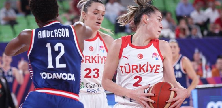 A Milli Kadın Basketbol Takımı, Avrupa Şampiyonası’na mağlubiyetle başladı