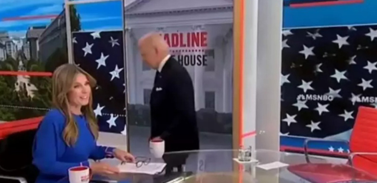Joe Biden, canlı yayında stüdyoyu terk etti