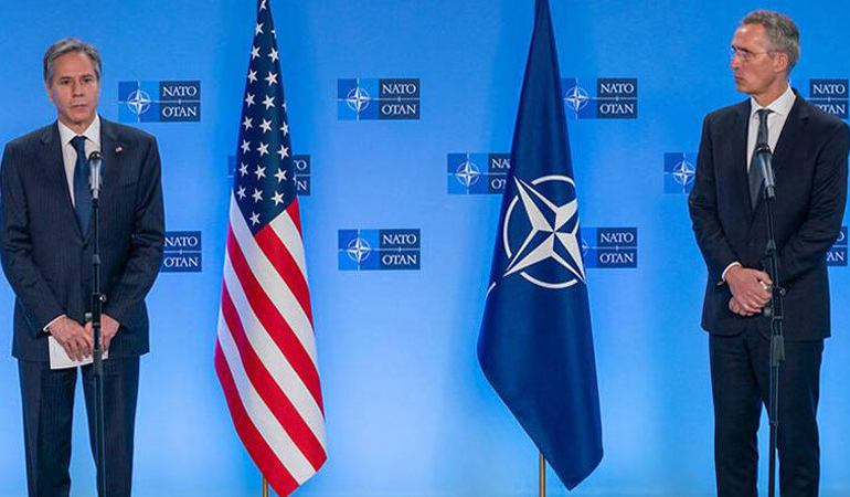 Blinken ile Stoltenberg’ten ‘Ukrayna’ zirvesi