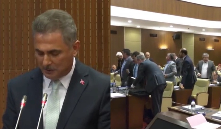 AKP ve CHP’liler arasında ‘valiz’ gerginliği