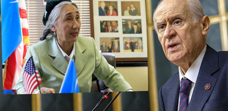 Bahçeli: Rabia Kadir’in Türkiye’ye giriş yasağı kaldırılsın