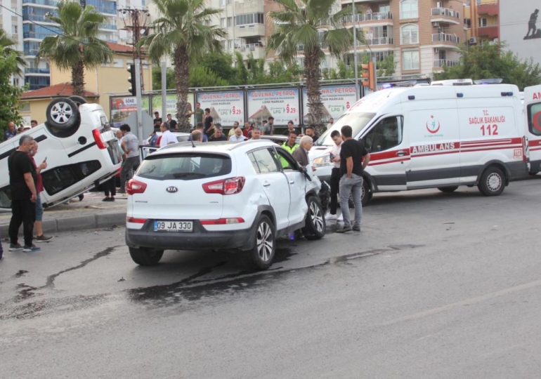 Aydın’da trafik kazası: 1’i çocuk, 5 yaralı