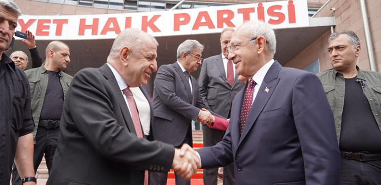 Sürpriz ziyaretin ardından Ümit Özdağ ve Kemal Kılıçdaroğlu’ndan açıklama