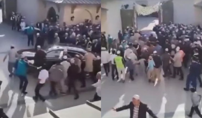 Tarikat liderine ‘devlet töreni’ gibi karşılama