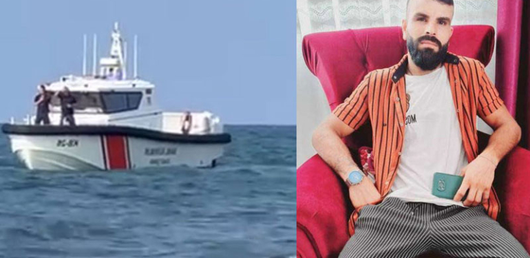 Serinlemek için girdiği denizde kayboldu