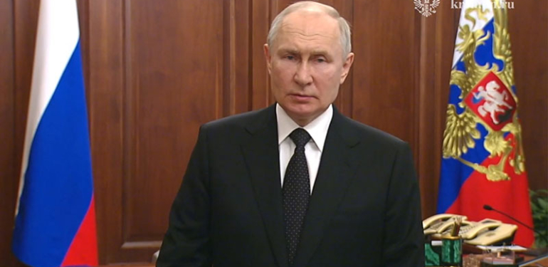 Putin’den Wagner açıklaması: İhanettir, cezası ağır olacak