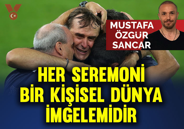Her seremoni bir kişisel dünya imgelemidir