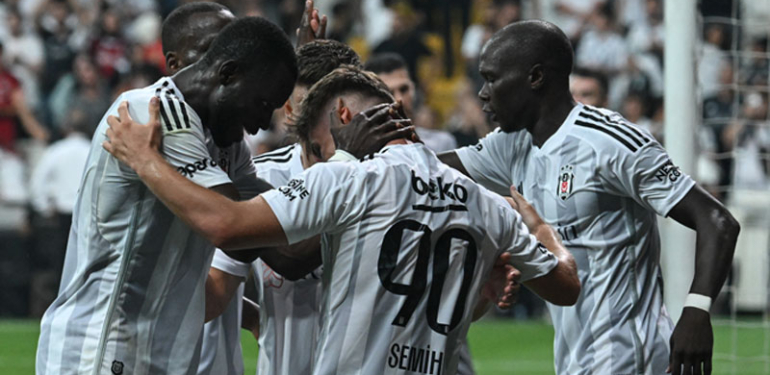 Beşiktaş’tan Avrupa’ya güzel başlangıç