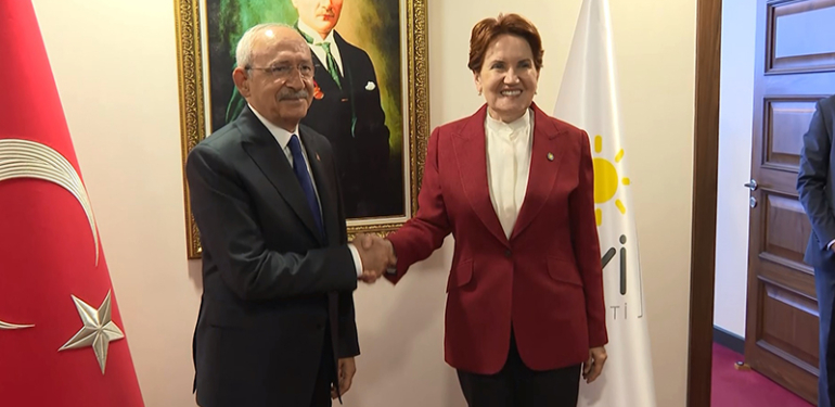 Kılıçdaroğlu, Akşener ile görüştü