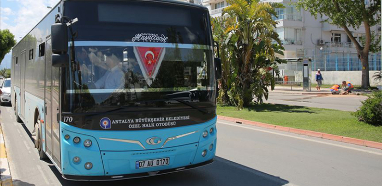 Antalya’da toplu ulaşıma zam