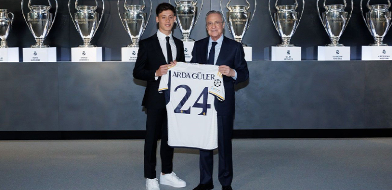 Real Madrid’e imza atan Arda Güler’den Fenerbahçe taraftarına mesaj