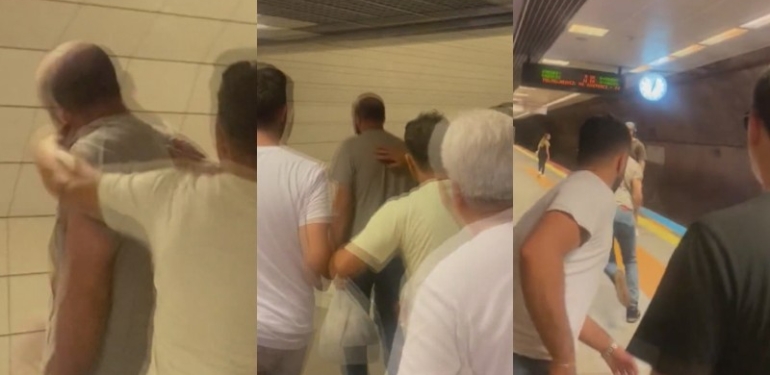 Toplu taşımada ‘gizli görüntü’ dayakları