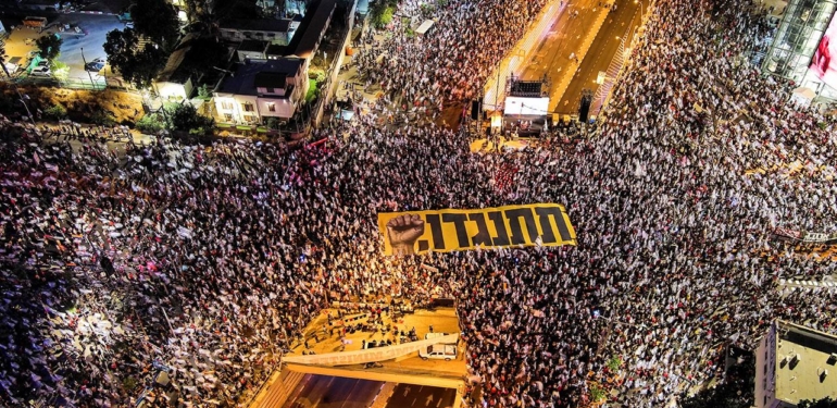İsrail’deki protestolarda 30. hafta geride kaldı