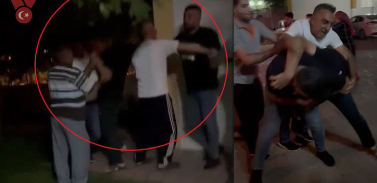 Kira dayağı! Yakınlarıyla birlikte saldırdı