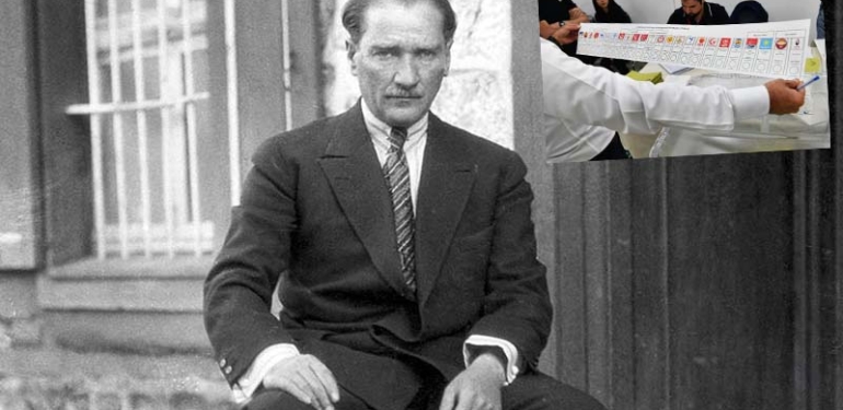 Partilerin Atatürk anketinden dikkat çeken sonuçlar… MHP ikinci sıraya düştü!