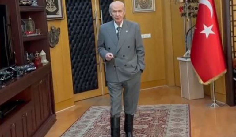 MHP’den Devlet Bahçeli videosu: Kıbrıs Türk’ündür