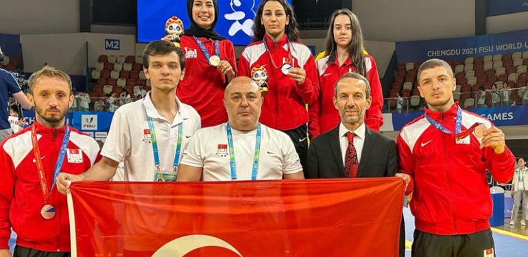 Dünya Üniversite Yaz Oyunları’nda 2’nci gün: 2 altın, 4 gümüş madalya