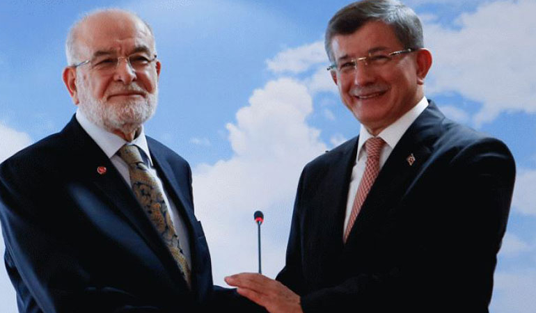 Karamollaoğlu ve Davutoğlu’ndan ‘yerel seçim’ görüşmesi