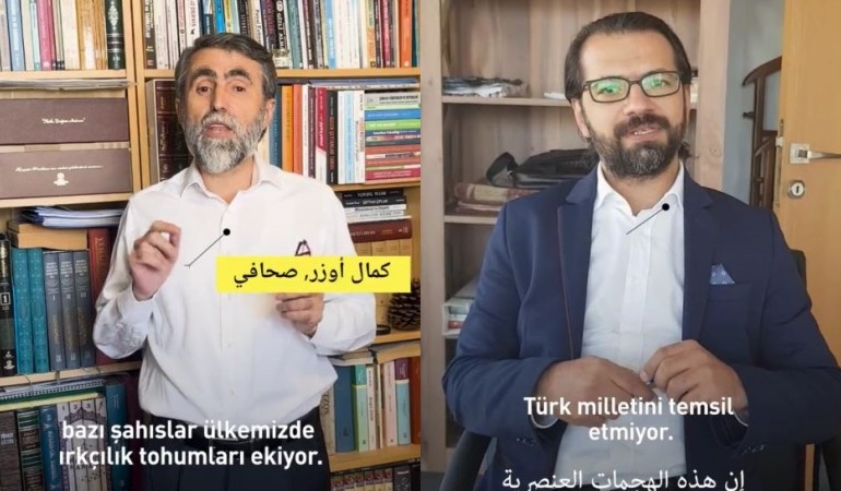 İktidara yakın gazeteciler Arap dünyasına seslendi
