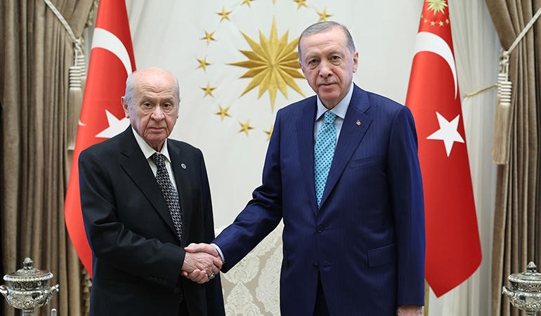 Erdoğan ve Bahçeli’den sürpriz görüşme