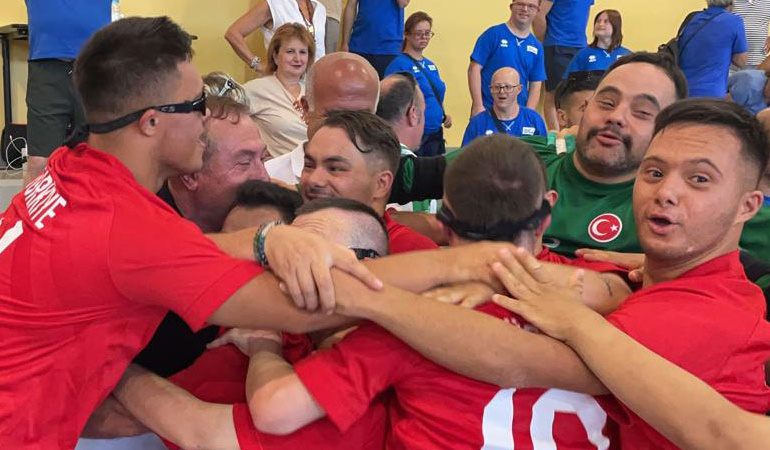 Down Sendromlu Futsal Milli Takımı, Avrupa şampiyonu oldu!