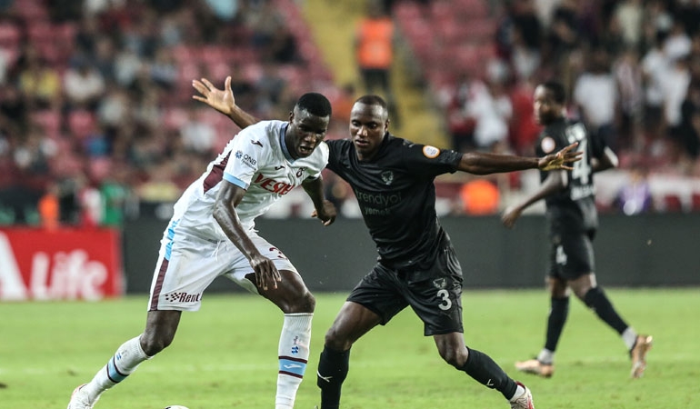 Hatayspor’dan Trabzonspor karşısında muhteşem geri dönüş