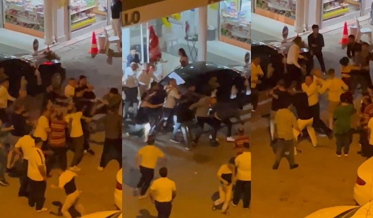 Düğünde başlayan kavga sokağa taştı