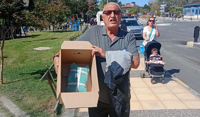 Torununun cenazesini bisküvi kutusunda teslim ettiler