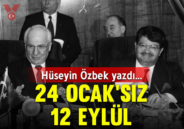 24 Ocak’sız 12 Eylül eleştirisi
