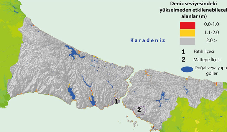 Denizlerde su seviyesi yükseliyor, İstanbul ve İzmir tehdit altında