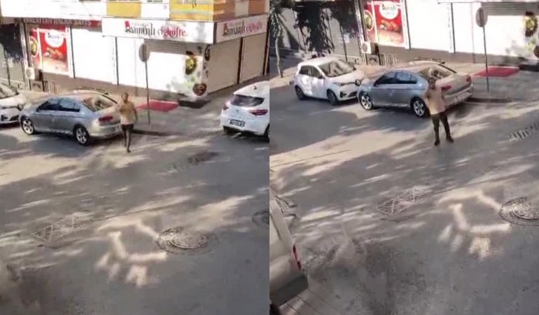 Uzaklaştırma kararı biter bitmez eşinin kapısına dayandı