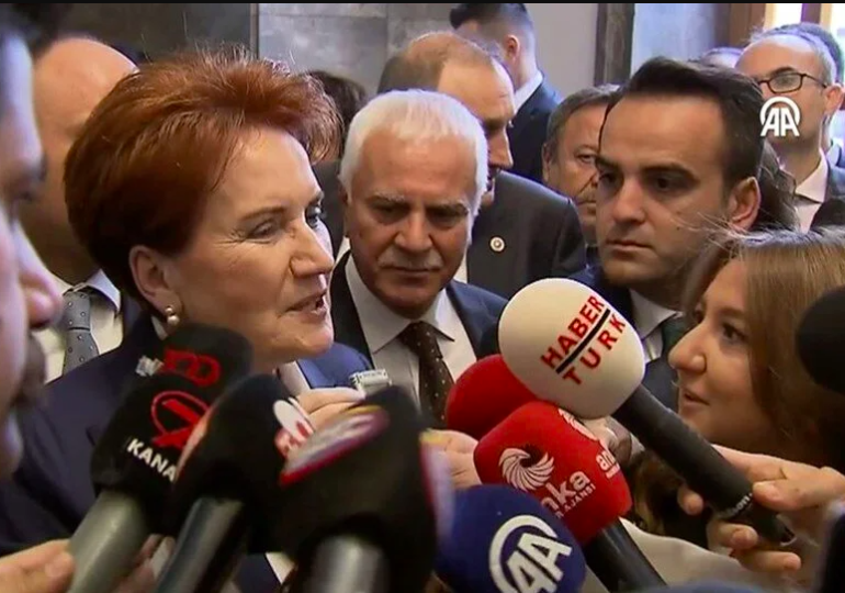 Akşener gazetecilerin ‘Sinan Aygün’ sorusuna sinirlendi