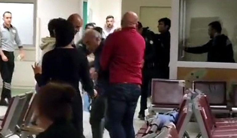 Hacettepe acilde bıçaklı saldırı