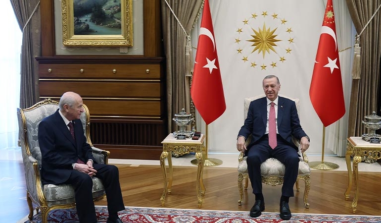 Erdoğan ve Bahçeli’den sürpriz görüşme