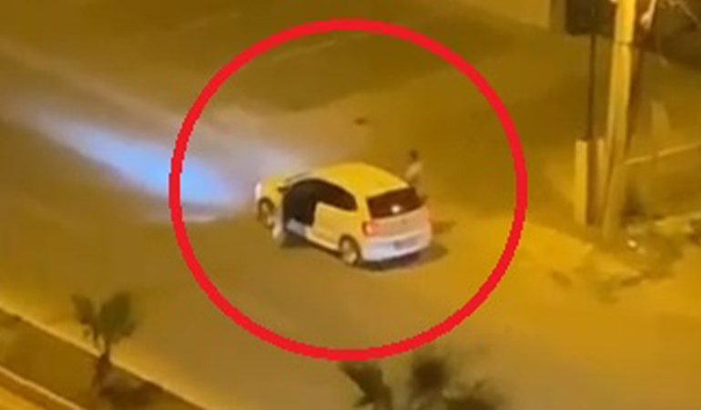 Otomobile zorla bindirilen kadın aranıyor!