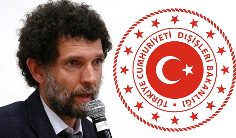Dışişleri’nden Osman Kavala’ya verilen ödüle tepki