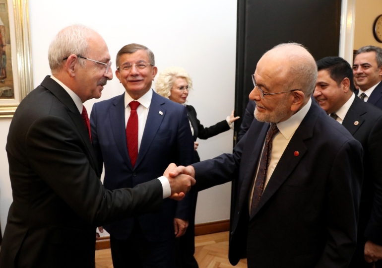 Kılıçdaroğlu, Karamollaoğlu ve Davutoğlu’ndan sürpriz görüşme
