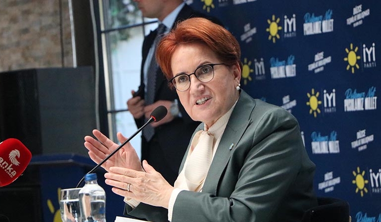 Akşener: Bir genel başkana yakışmayacak cümle kuracağım