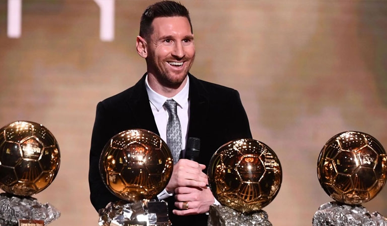 Ballon d’Or’un sahibi yeniden Messi… Arjantinli yıldızdan kırılması güç rekor