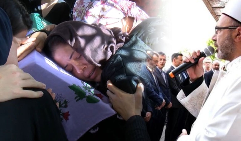 Asansör faciasında ölen Zeren Ertaş’ın cenazesinde müftüden skandal sözler