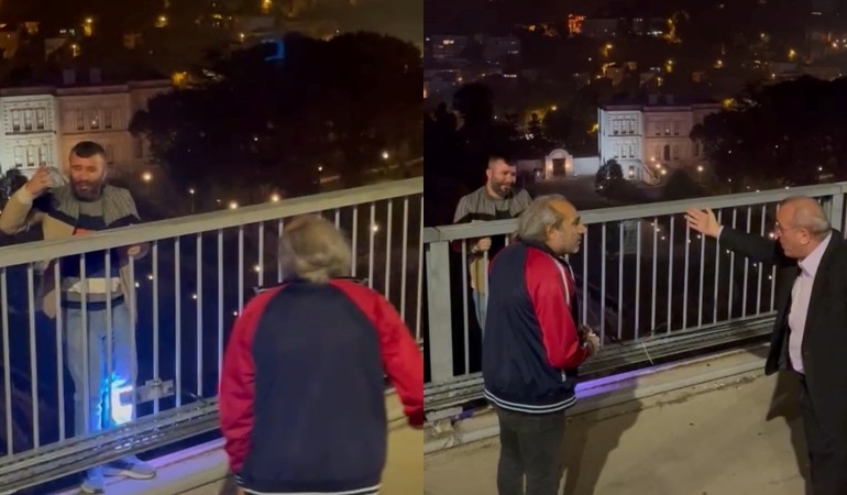 Abdurrahim Albayrak intihar girişimini engelledi