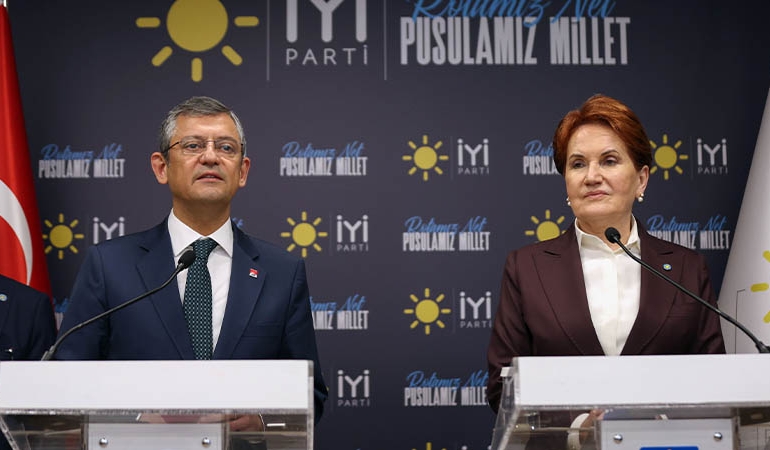 Yerel seçim öncesi kritik ziyaret… Meral Akşener ve Özgür Özel’den ‘iş birliği’ mesajı
