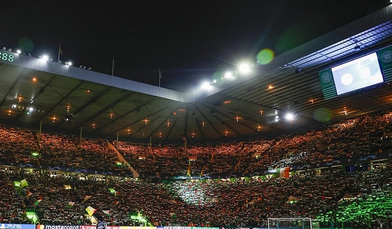 Filistin’e destek veren Celtic’e UEFA’dan ceza