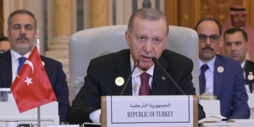 Cumhurbaşkanı Erdoğan, Riyad'daki İslam Zirvesi'nde konuştu (DHA)