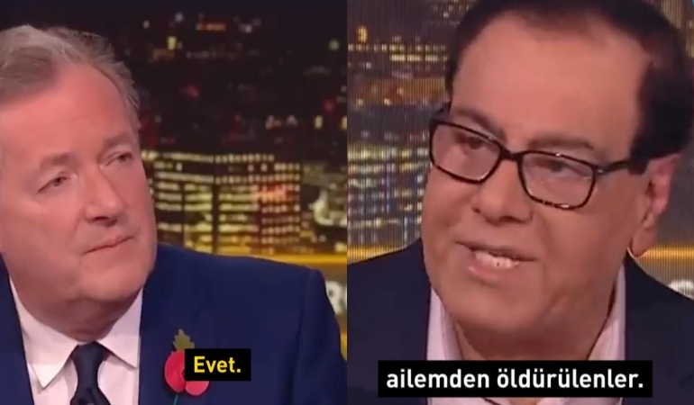 Filistinli doktor, canlı yayında fotoğraflarını gösterdi… ‘Bunlar ailemden öldürülenler’