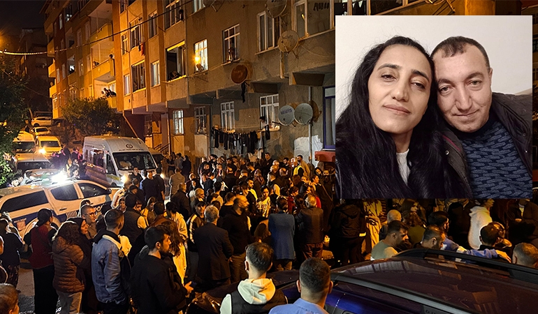 Sultangazi’de eski eşini boğazını keserek öldürdü: 7 yaşındaki kızı odaya saklanmış…