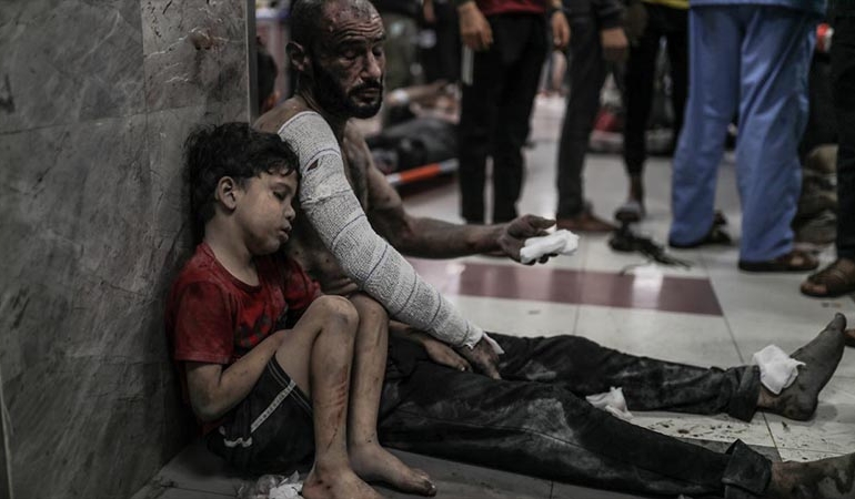 İsrail ordusu, Şifa Hastanesindeki hastaları zorla sürdü